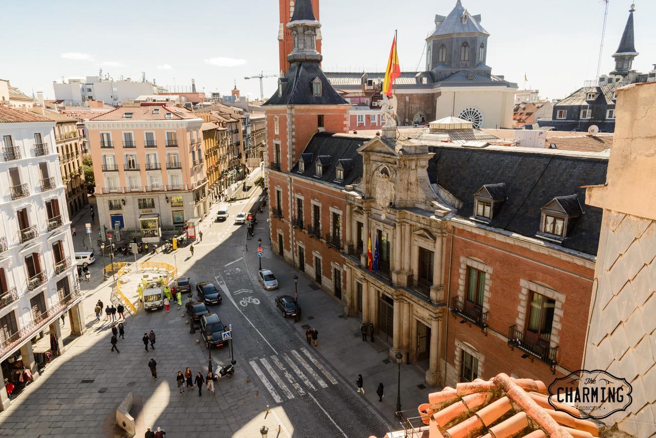 Charming Madrid Plaza Apartment Bagian luar foto